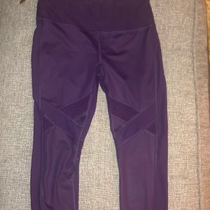 Purple Athletic Leggings